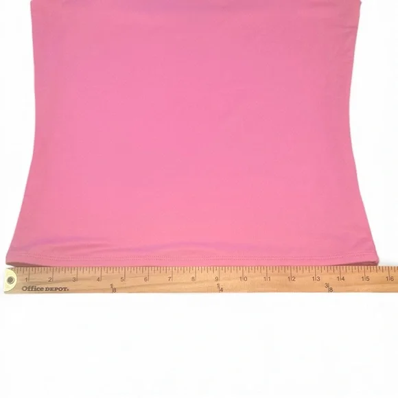 The Workshop Tank Top Bundle Size Large Pink And White Square Neckline Stretch - Picture 14 of 14